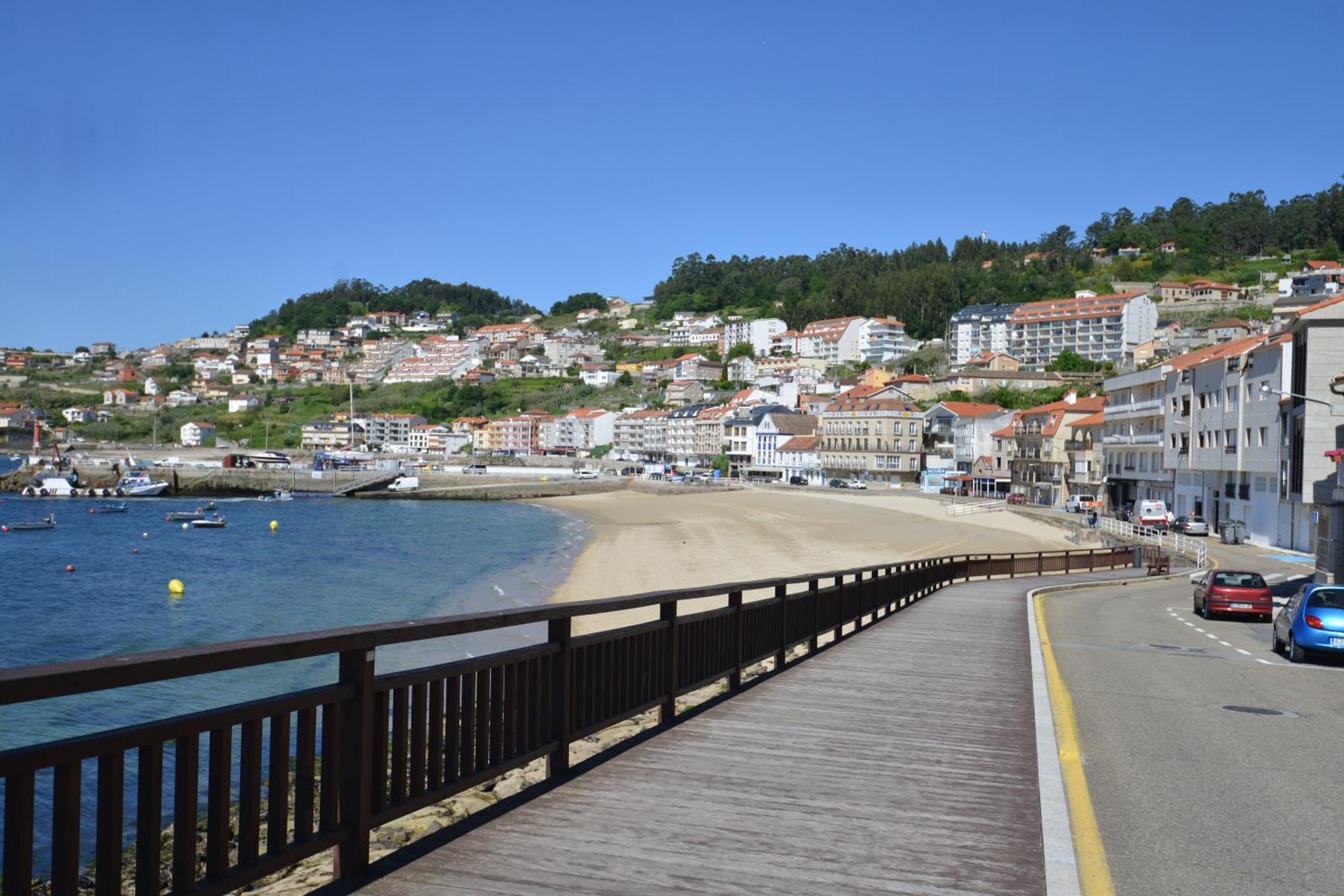 Coqueto Apartamento En Raxo, Sanxenxo Exteriör bild
