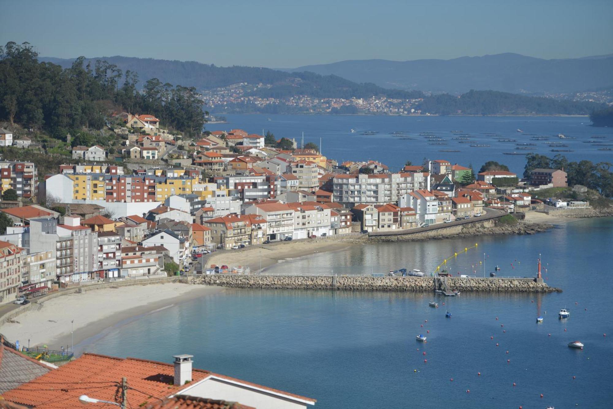 Coqueto Apartamento En Raxo, Sanxenxo Exteriör bild