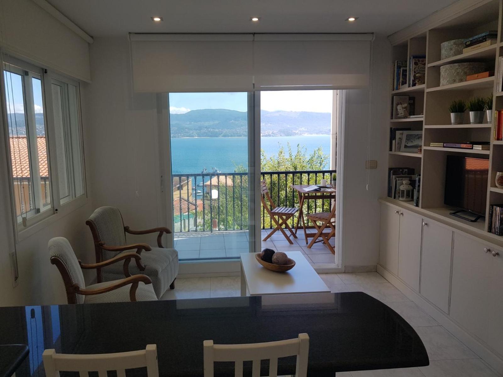 Coqueto Apartamento En Raxo, Sanxenxo Exteriör bild