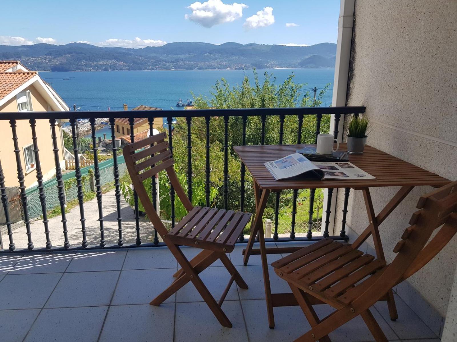 Coqueto Apartamento En Raxo, Sanxenxo Exteriör bild
